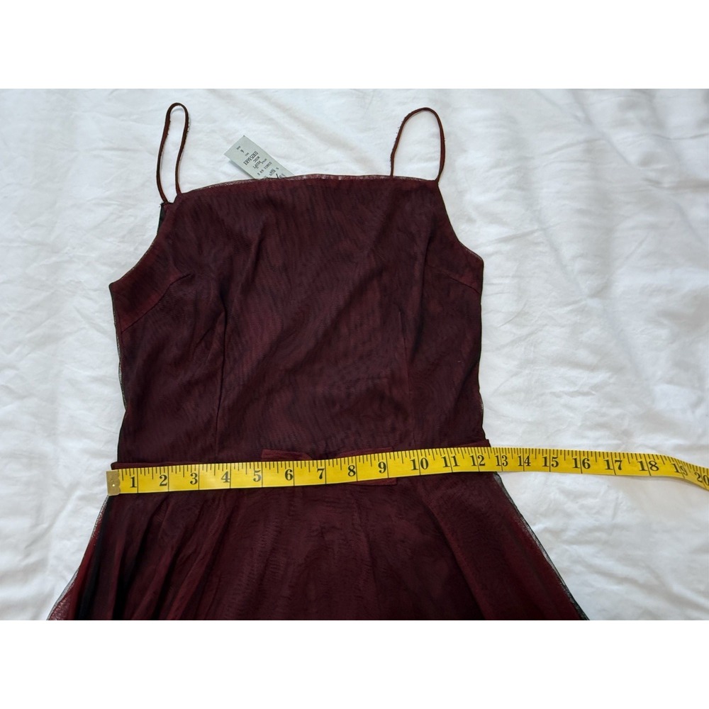 Cache VTG 90s Y2K Dress Tulle Mesh Dark Romantic Goth Vamp Fairy Whimsi SM READ - Picture 9 of 16